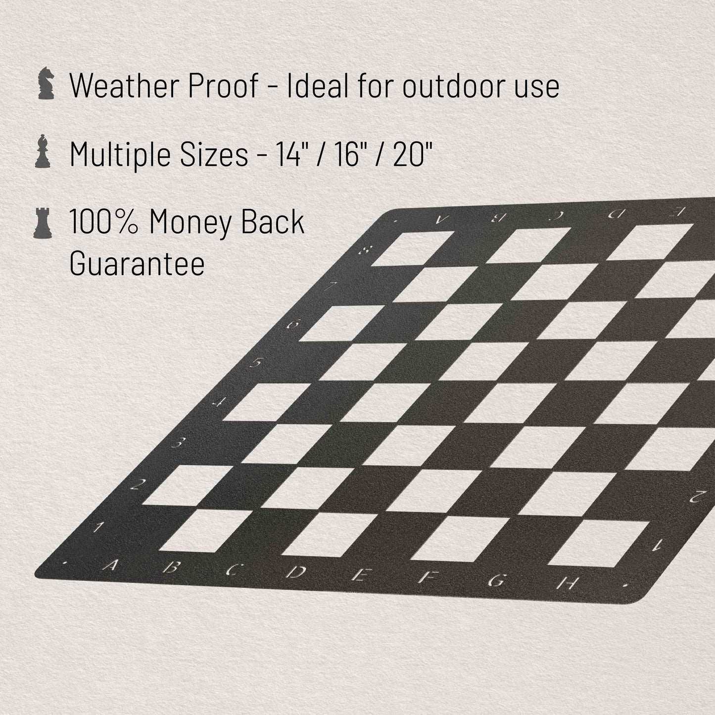 Metal Chess Board