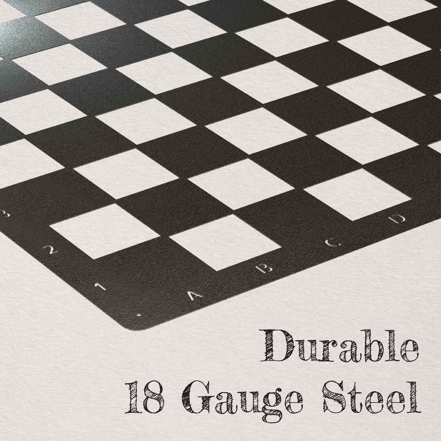 Metal Chess Board