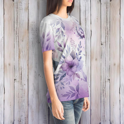T-shirt - Watercolor Horse (Purple)