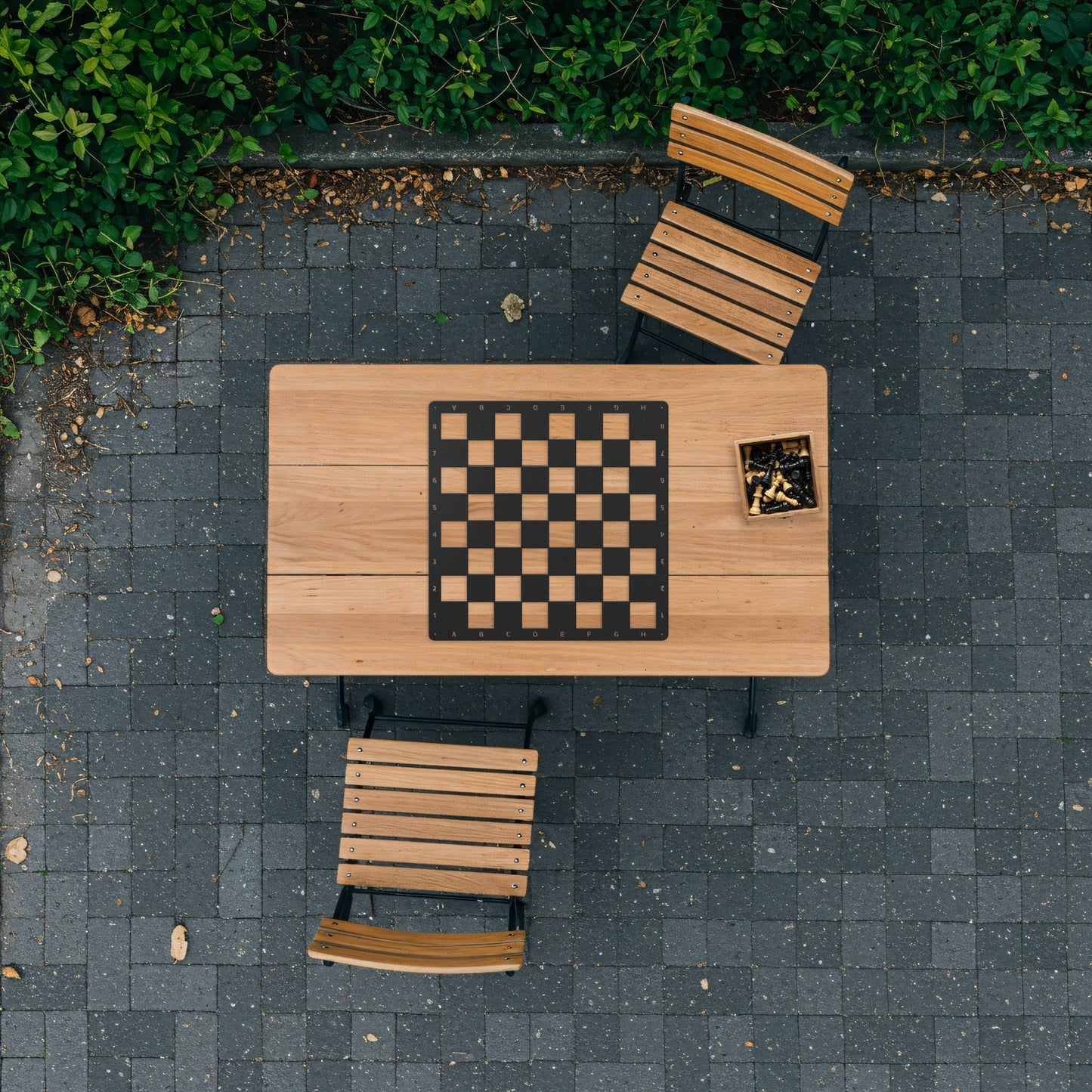 Metal Chess Board