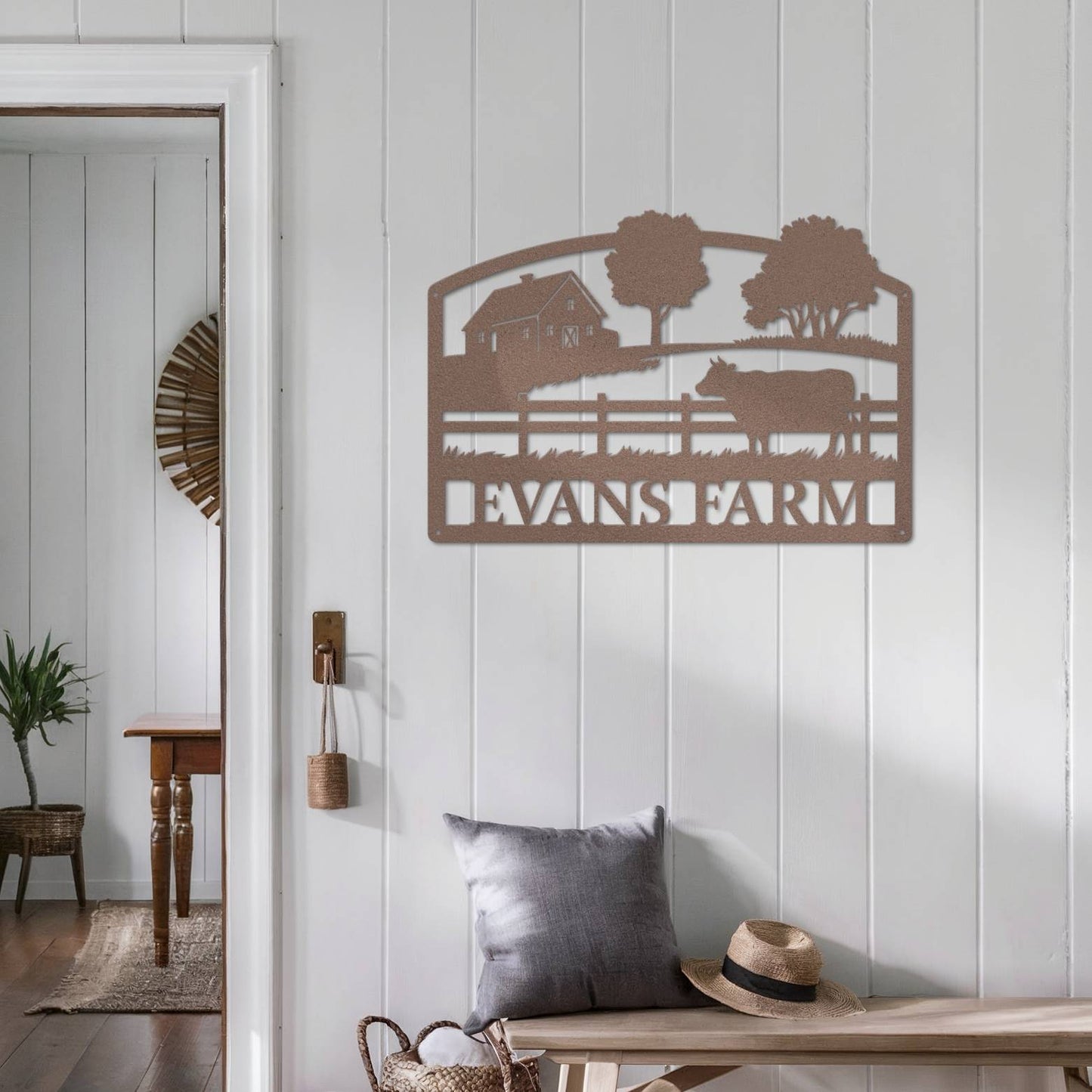 Family Farm – Metal Sign (Personalized)