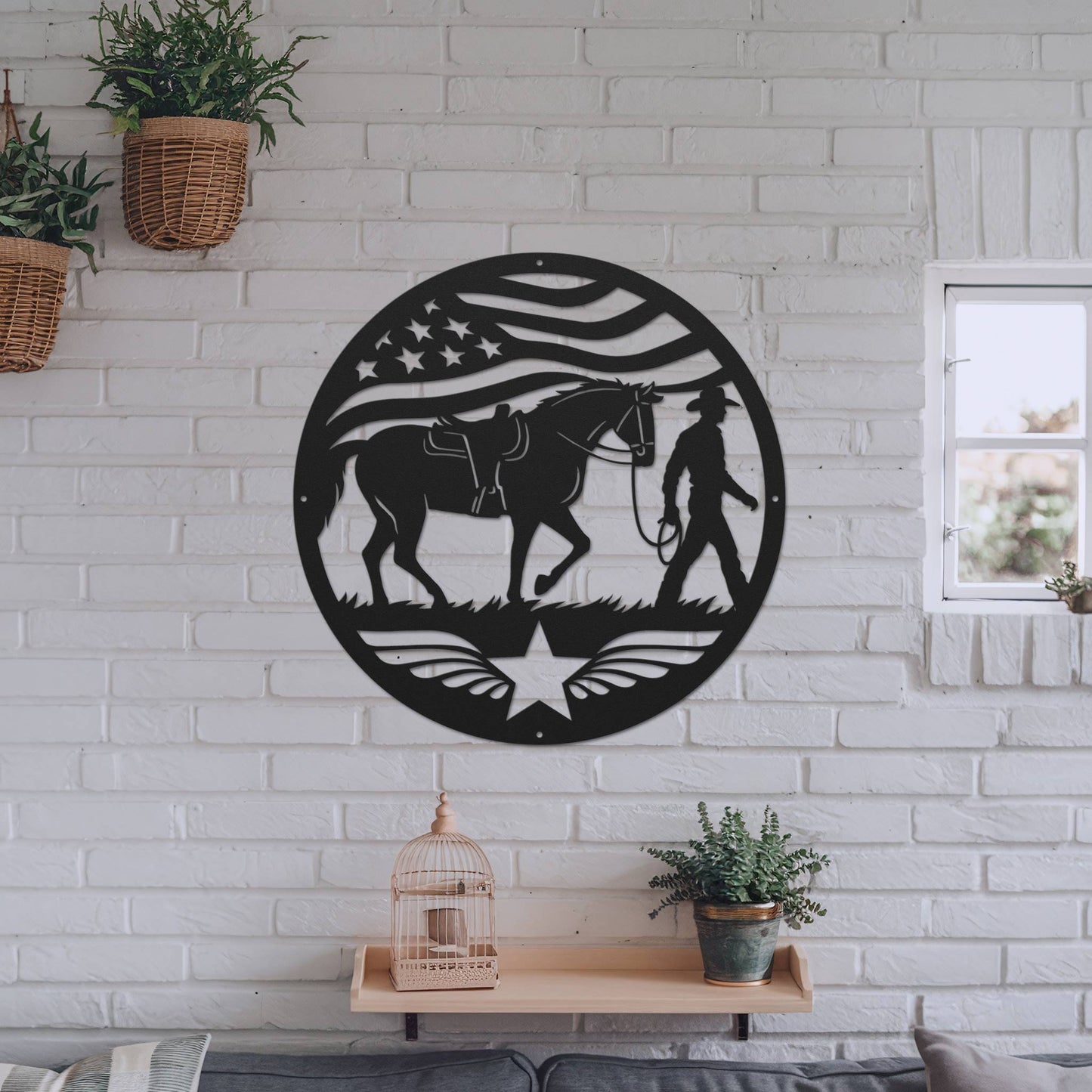 Country Road (M) - Metal Sign