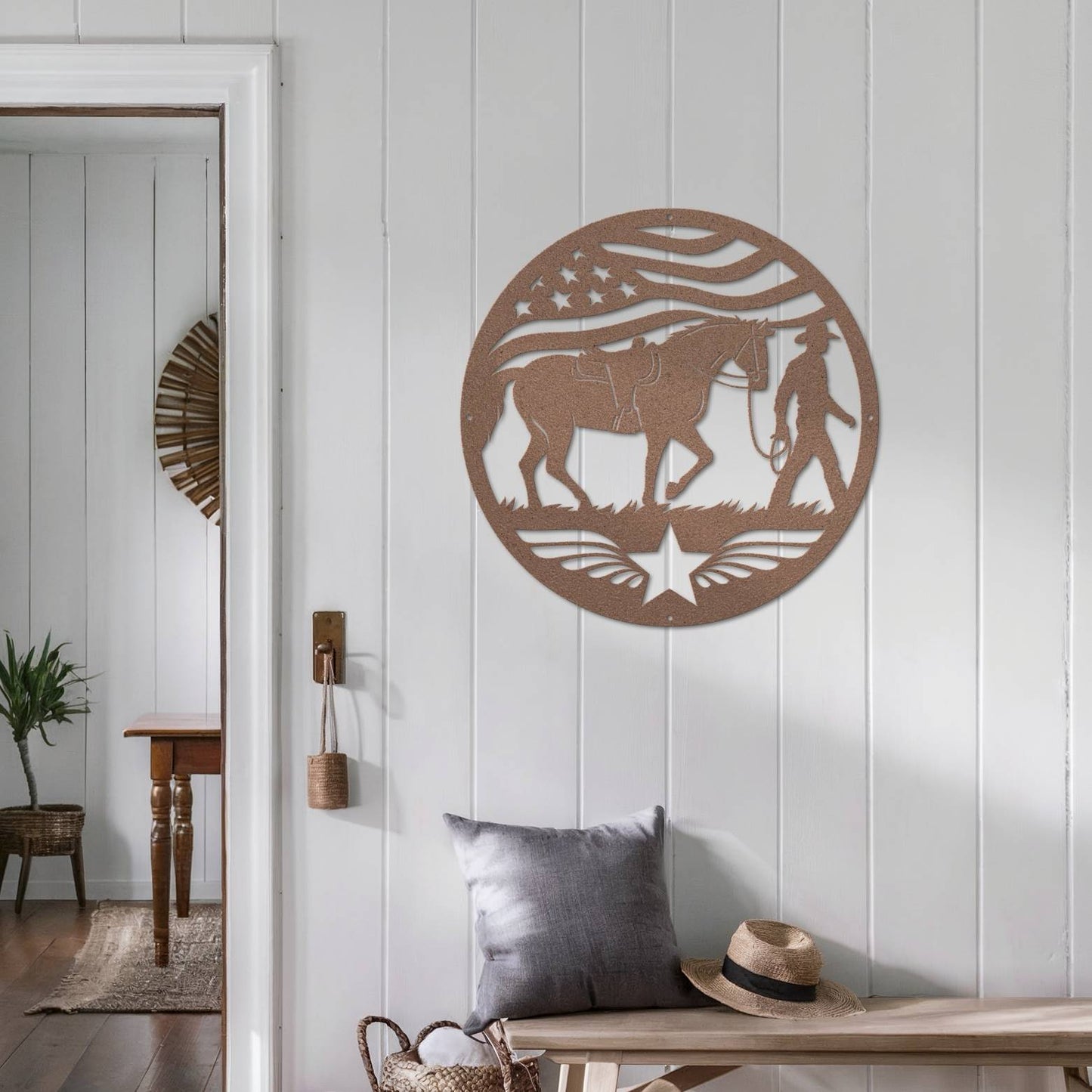 Country Road (M) - Metal Sign