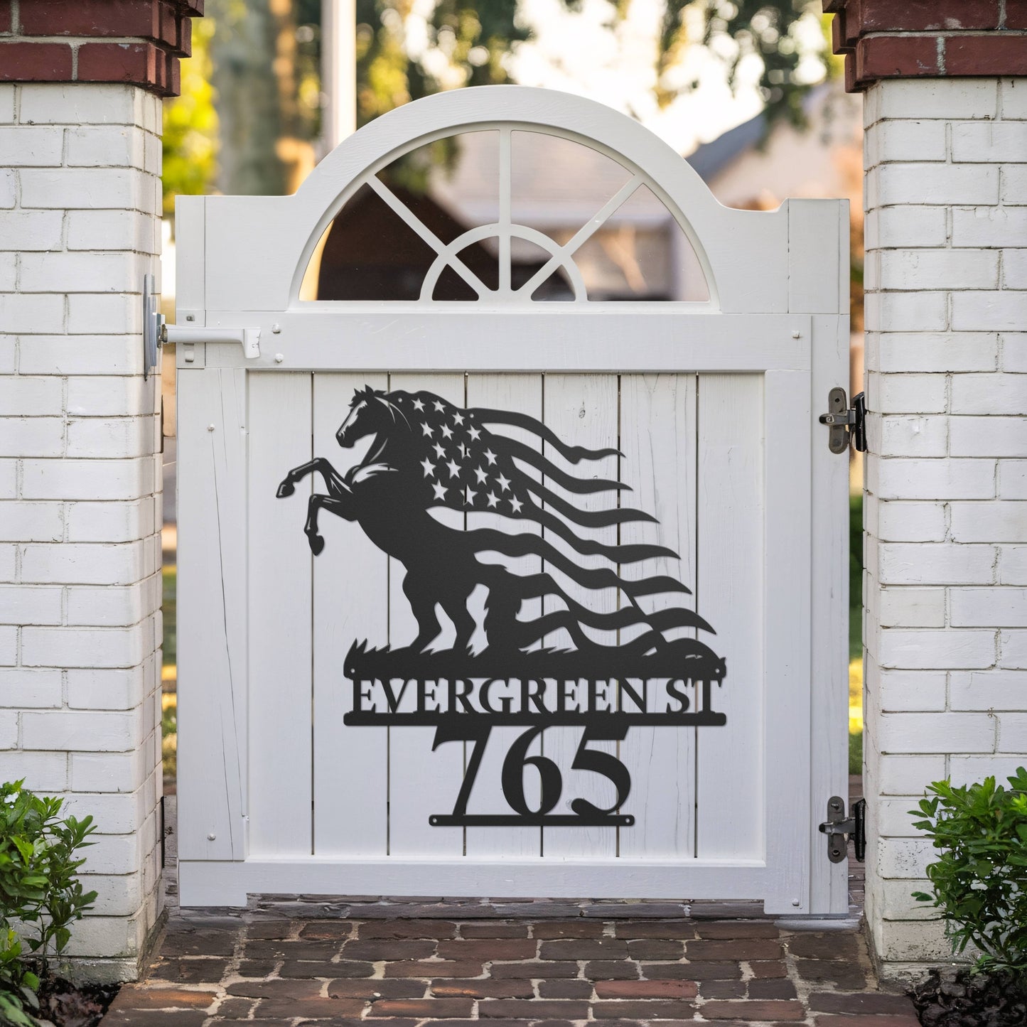 Horsebound American Spirit – Metal Sign (Personalized)