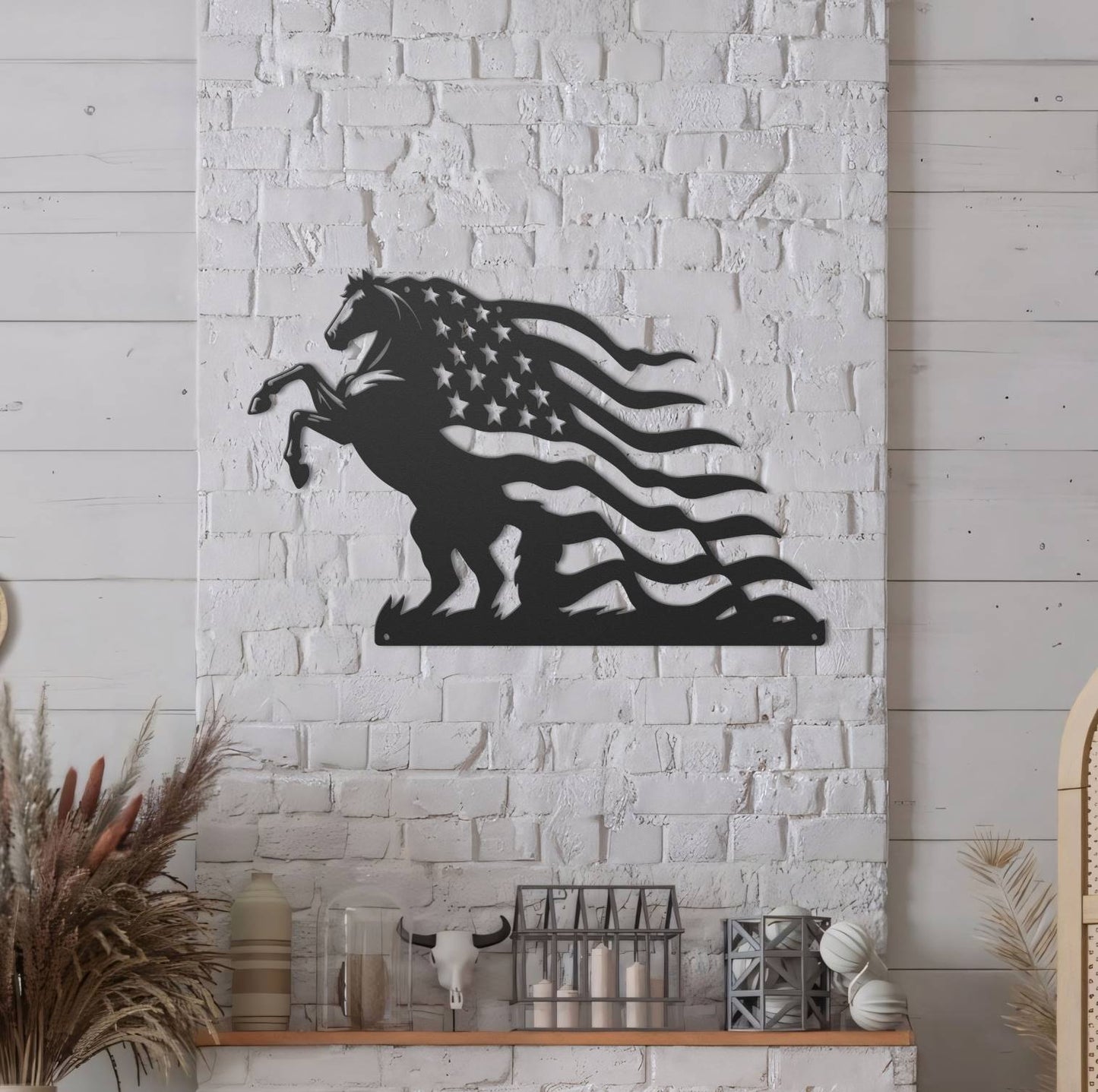 American Horsepower - Metal Sign