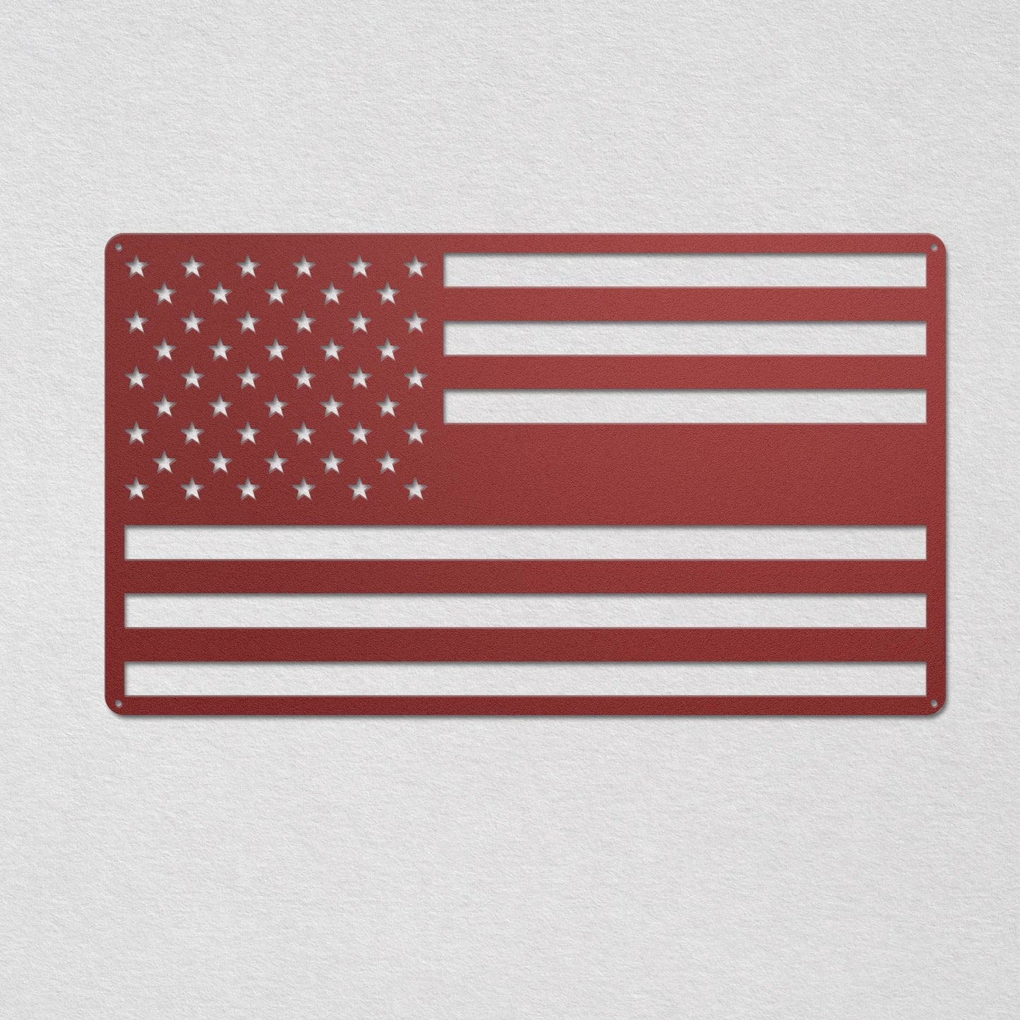 Baseball Flag - Metal Sign - Back