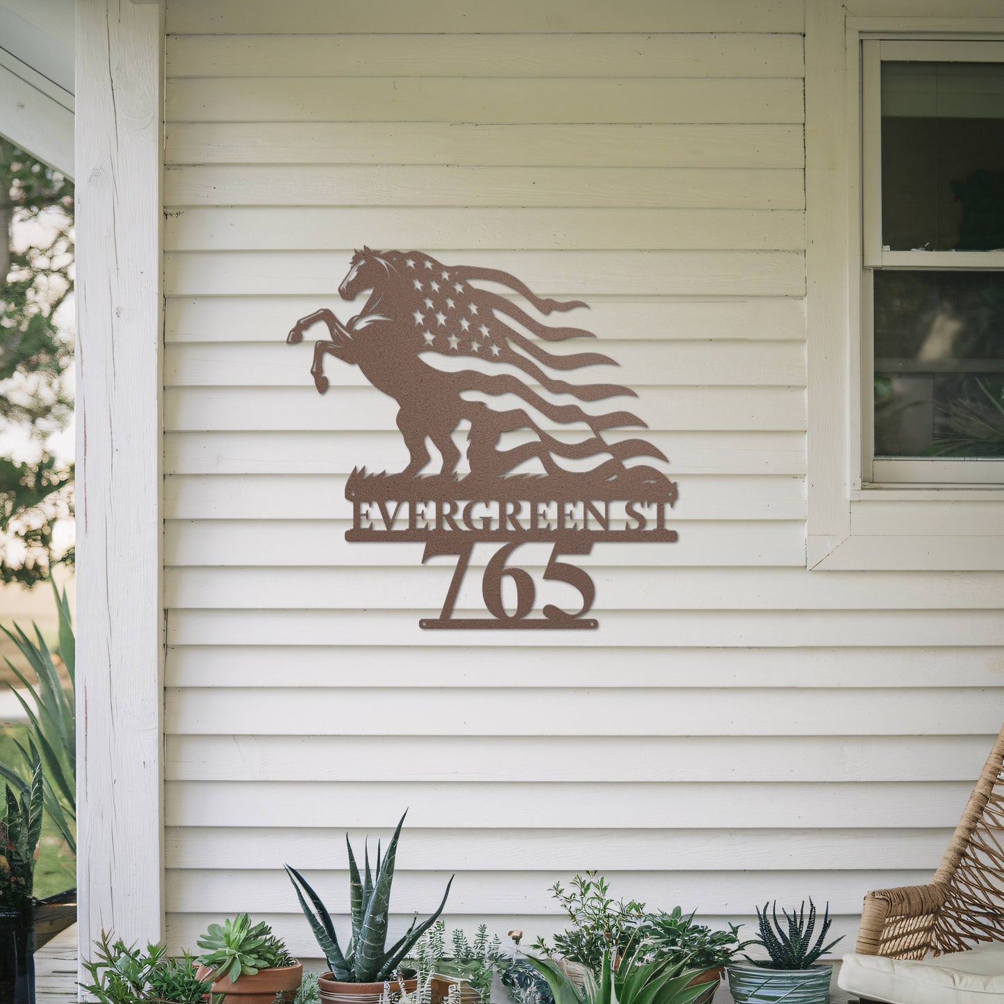 Horsebound American Spirit – Metal Sign (Personalized)