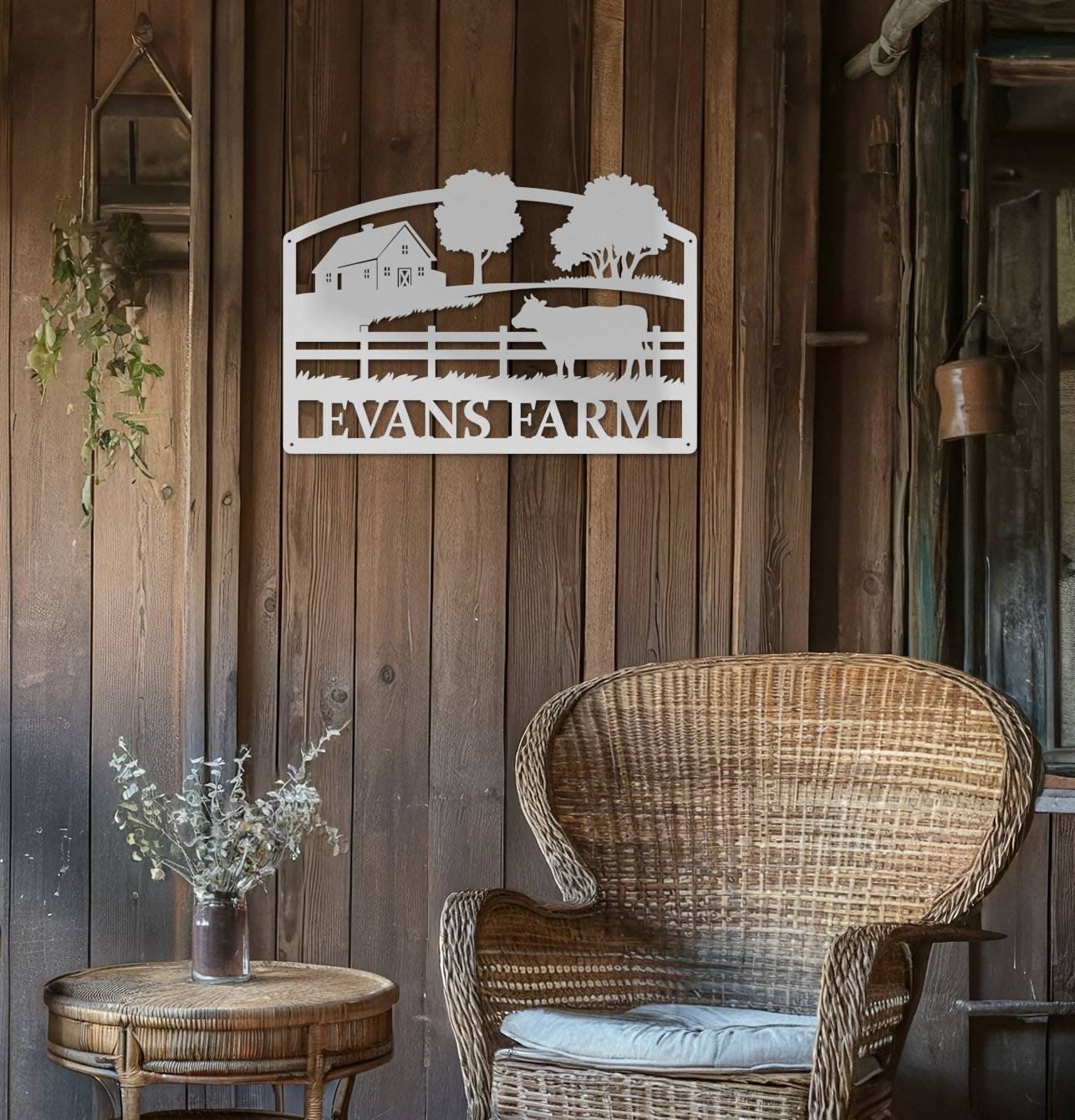 Family Farm – Metal Sign (Personalized)