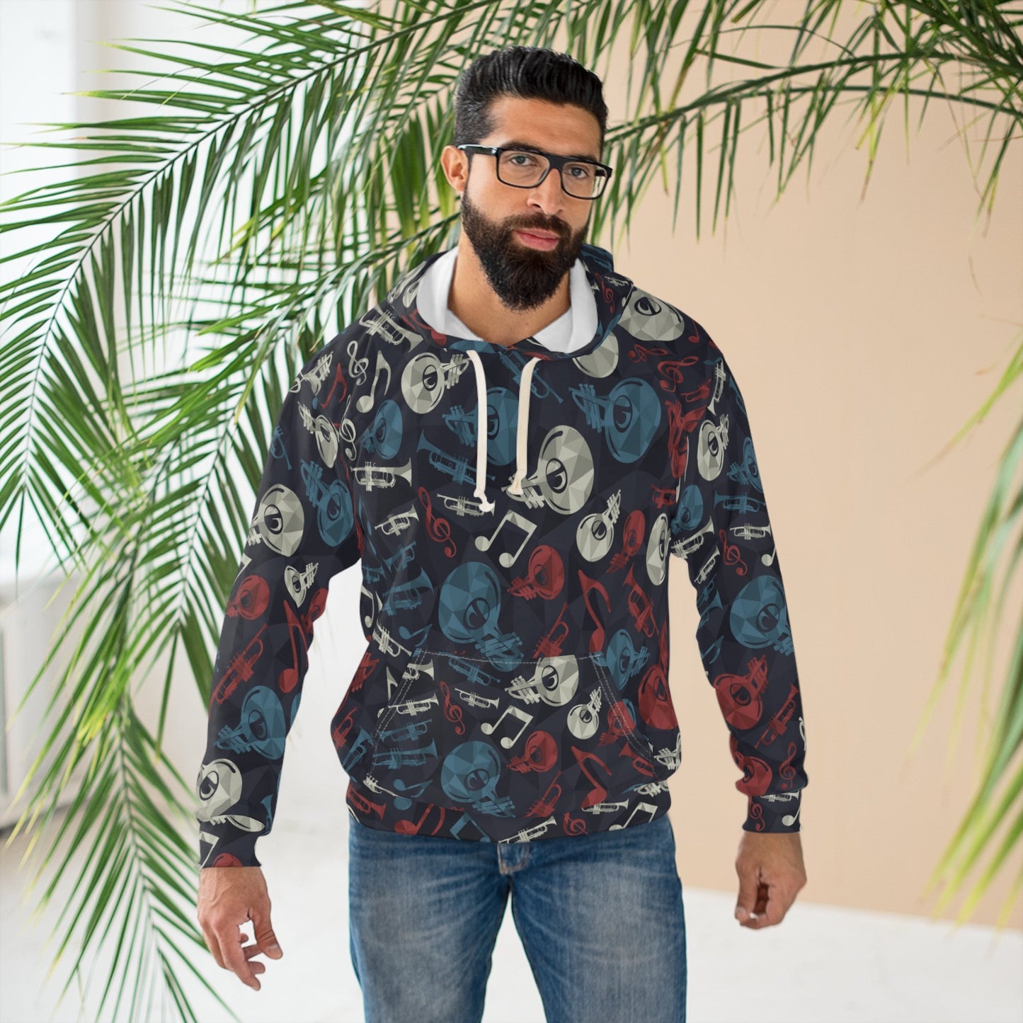 Trumpet Cube Hoodie (Unisex)