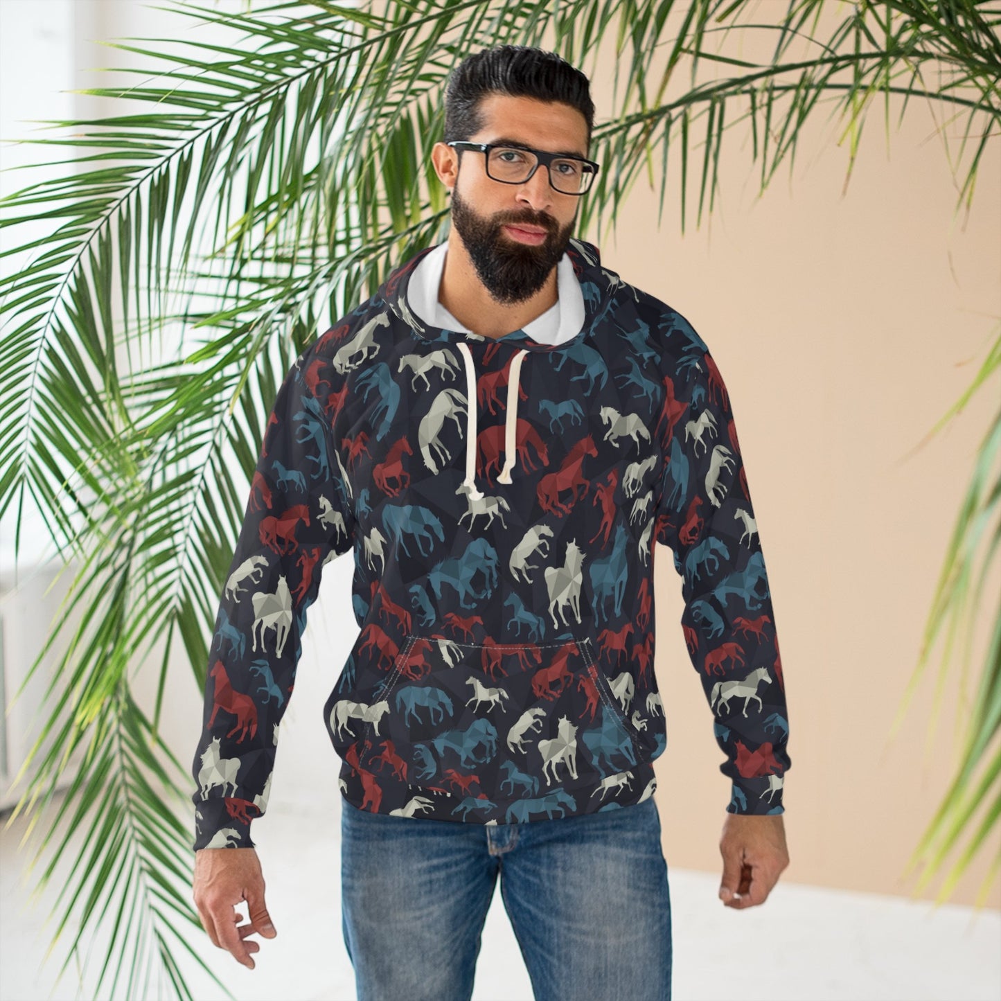 Horses Cube Hoodie (Unisex)