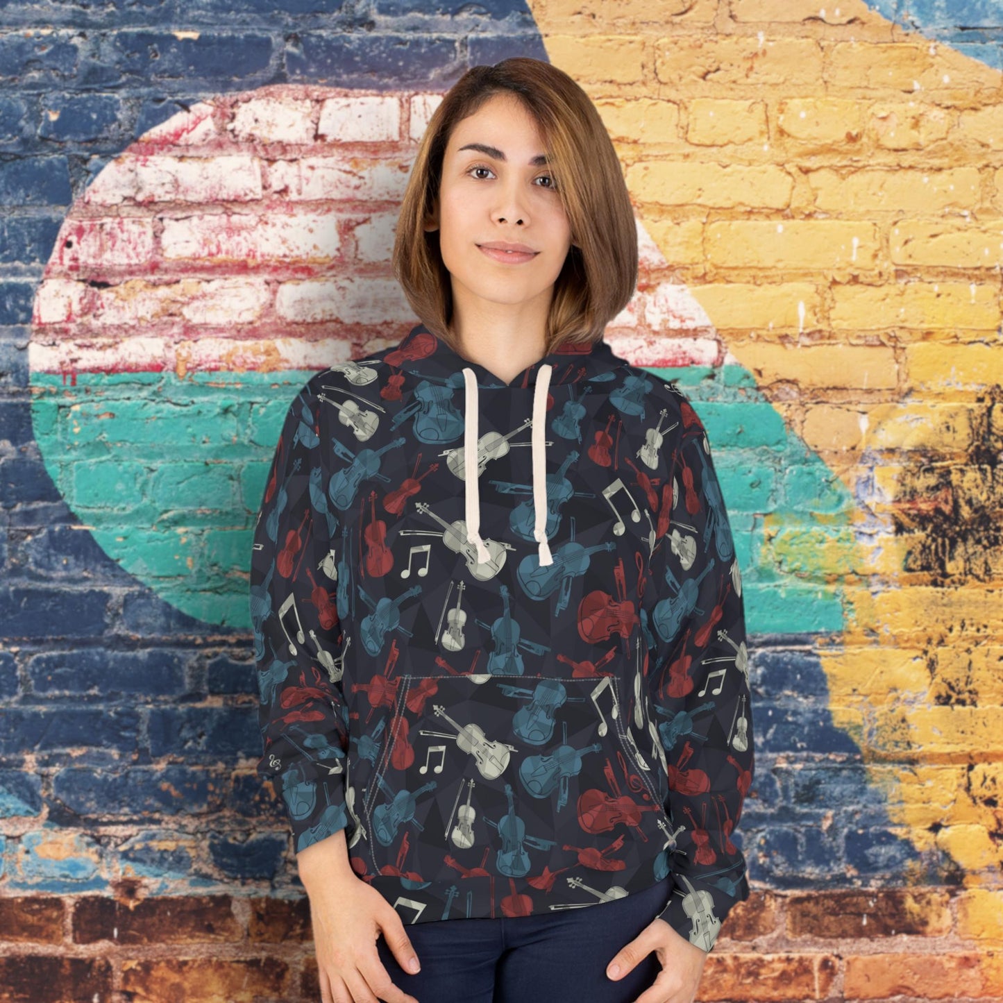 Violin Cube Hoodie (Unisex)