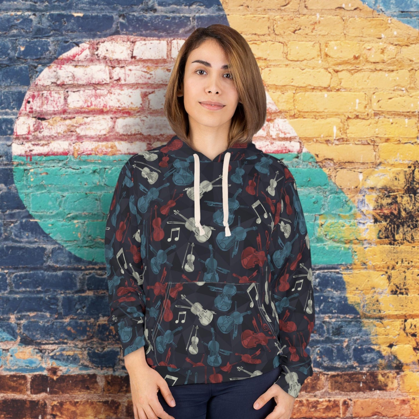 Trumpet Cube Hoodie (Unisex)