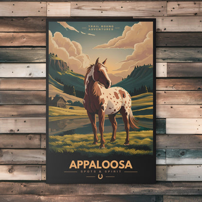 Appaloosa Wall Canvas