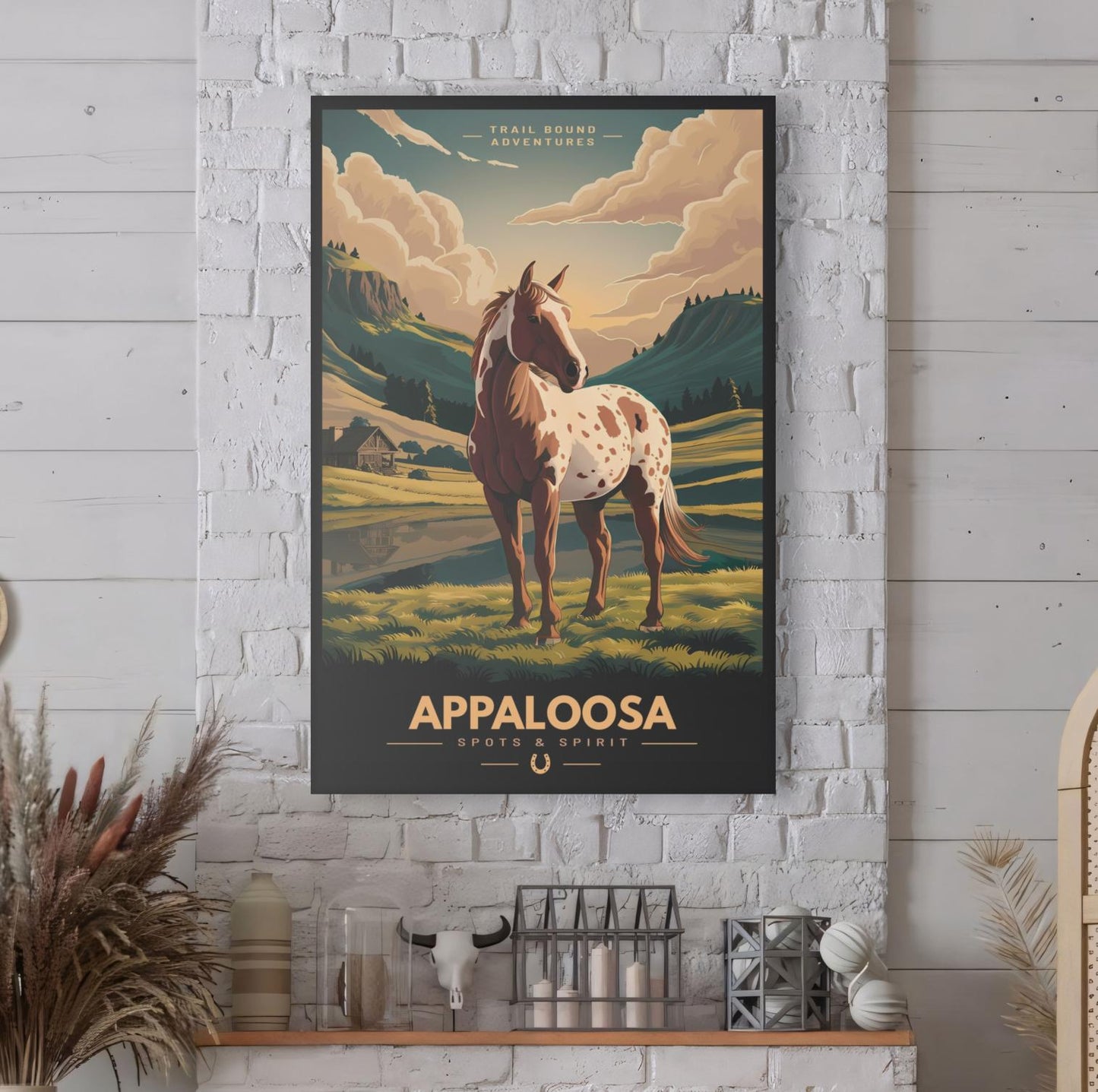 Appaloosa Wall Canvas