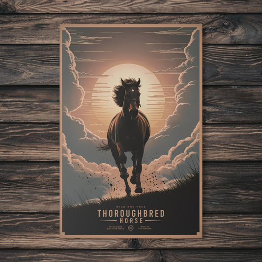 Thoroughbred Wall Canvas