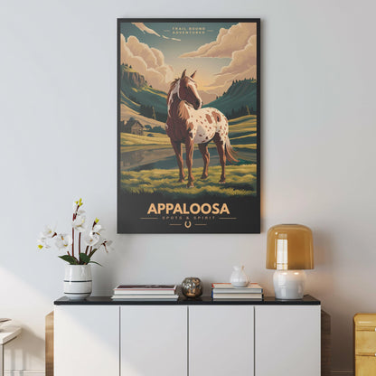 Appaloosa Wall Canvas