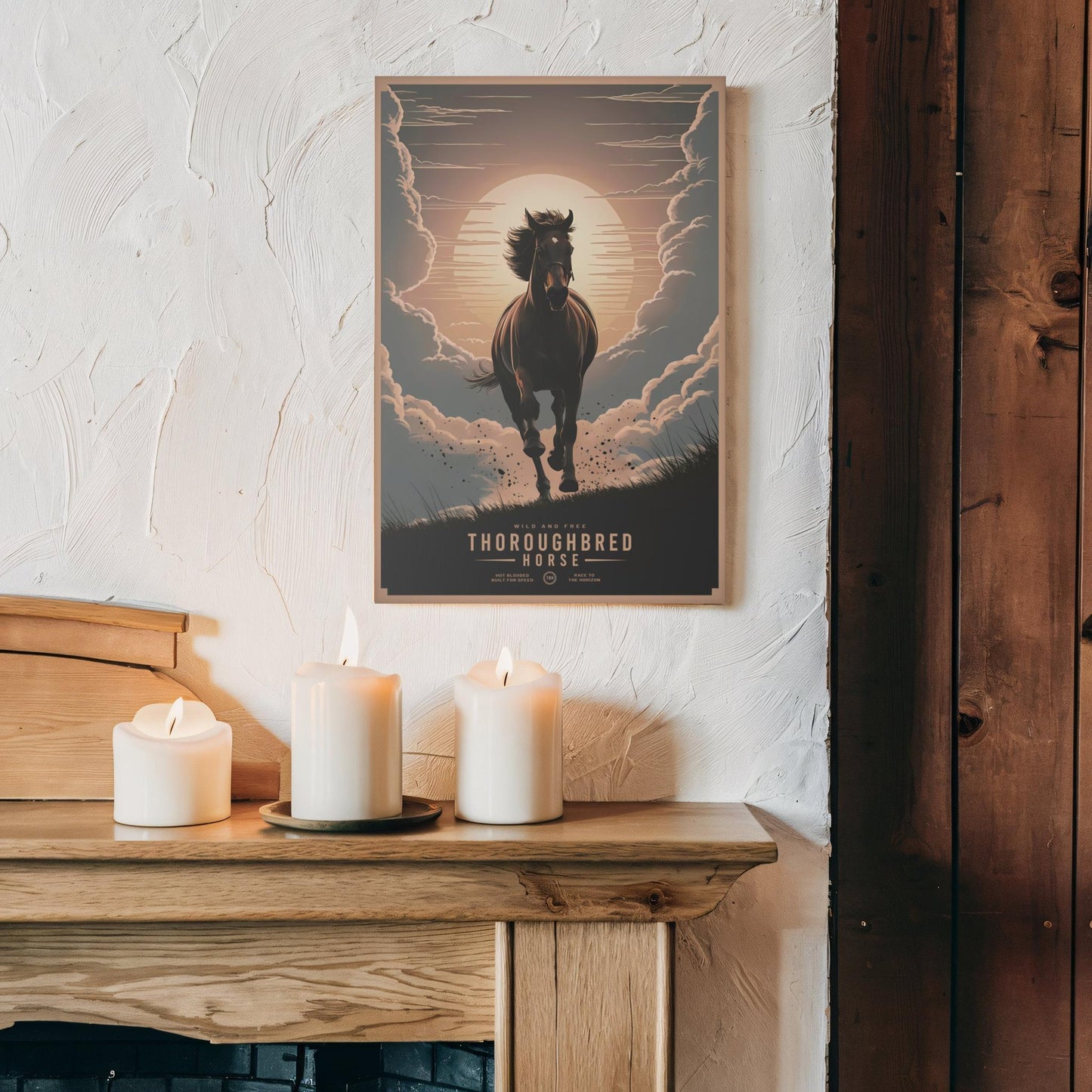 Thoroughbred Wall Canvas