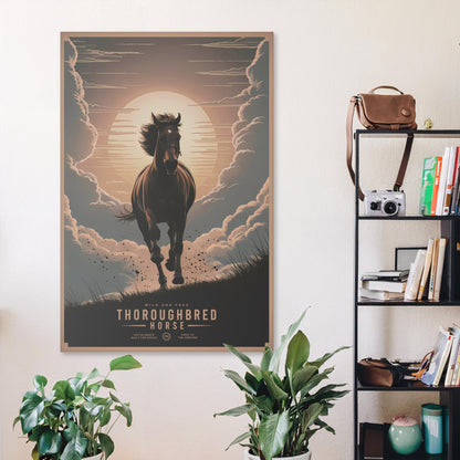 Thoroughbred Wall Canvas