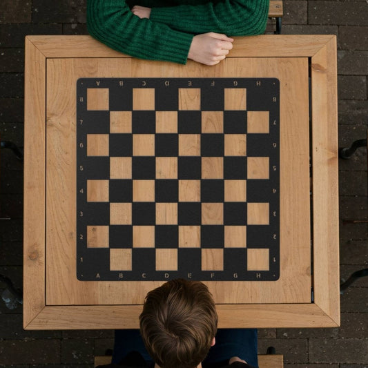Metal Chess Board